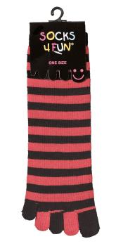 2 Paar TippTexx 24 Einzel-Zehen-Socken